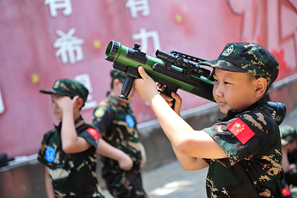 南京青少年军事冬令营