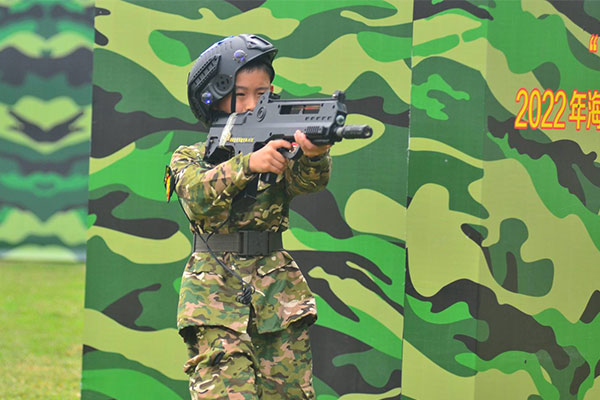 海南国防体育运动军事战术训练营3天