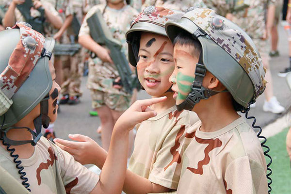 重庆独立团少年特工军事夏令营
