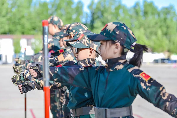 北京习惯成长军事夏令营