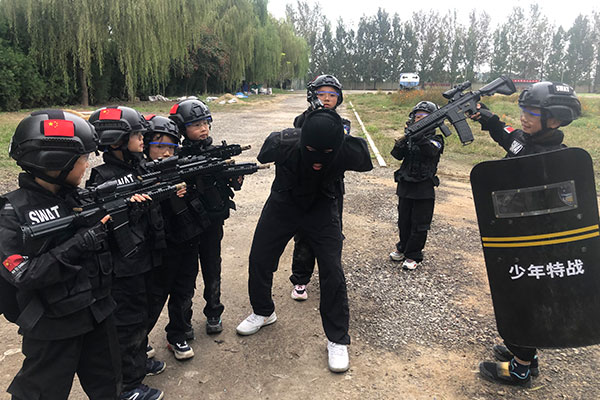北京猛虎特警特训夏令营