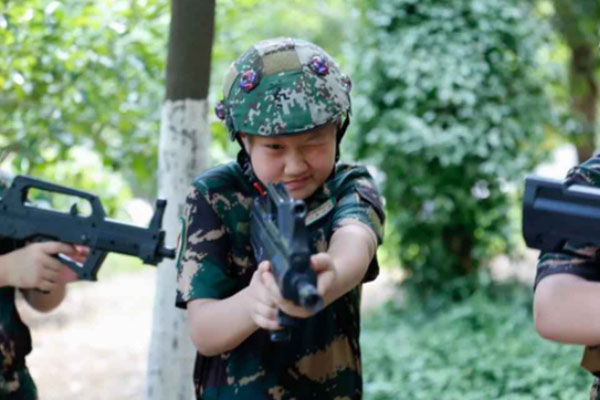 上海好习惯少年军事体验夏令营