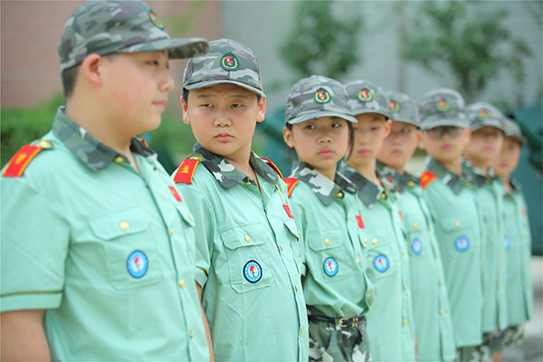 北京“我是一个兵”军事夏令营