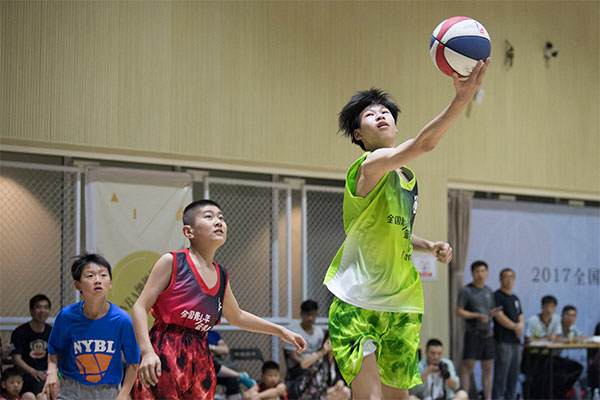上海8天模拟NBA生涯篮球夏令营