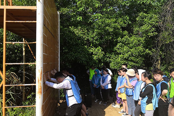 武汉江夏古龙山庄拓展基地