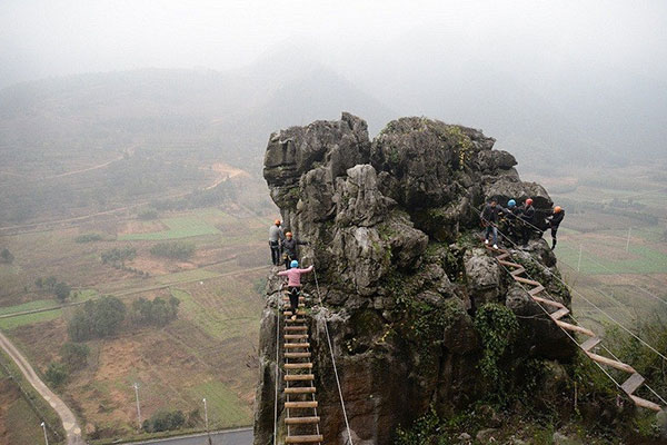 杭州纪龙山神仙峰户外拓展基地